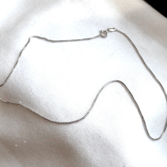 ✨Vintage Italian FNA .925 Sterling Silver Chain Necklace / Bracelet or Anklet✨ - Picture 16 of 16
